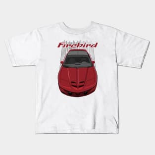 Firebird 4thgen-maple red Kids T-Shirt